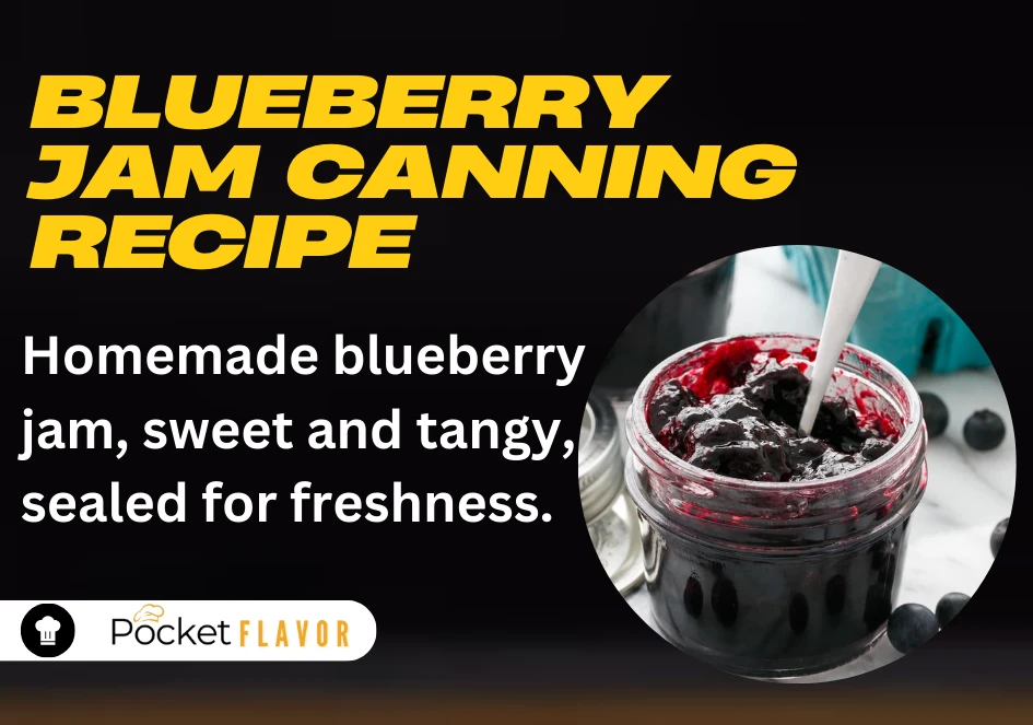 Blueberry Jam Canning Recipe