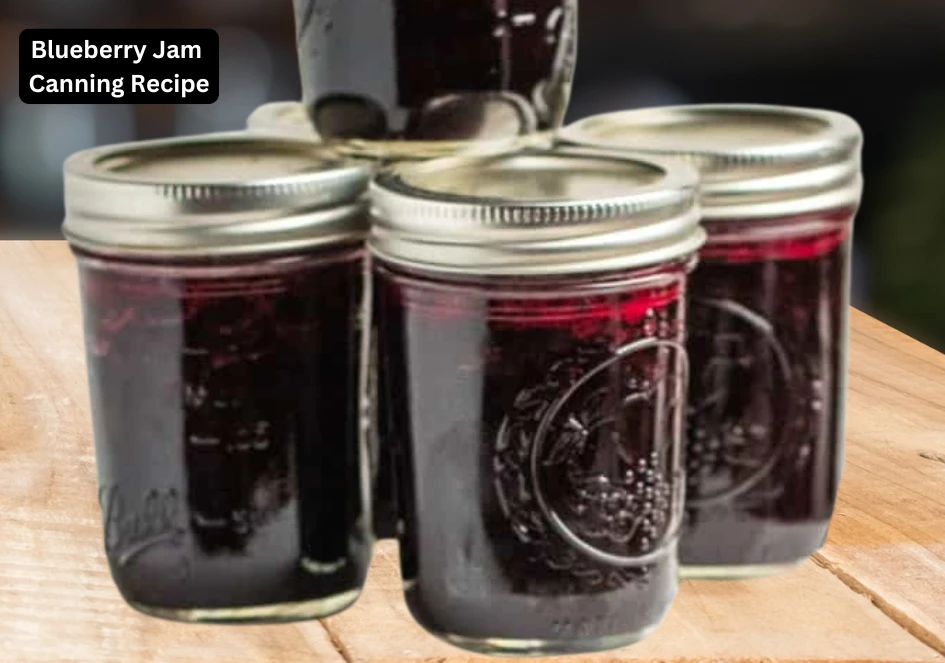 Blueberry Jam Canning