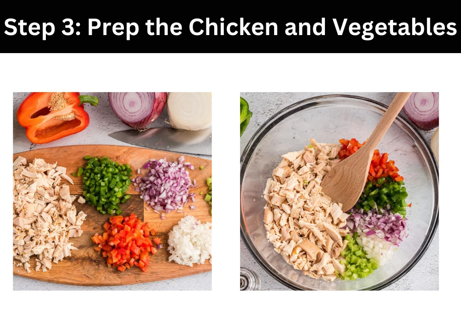 Prep the Chicken and Vegetables