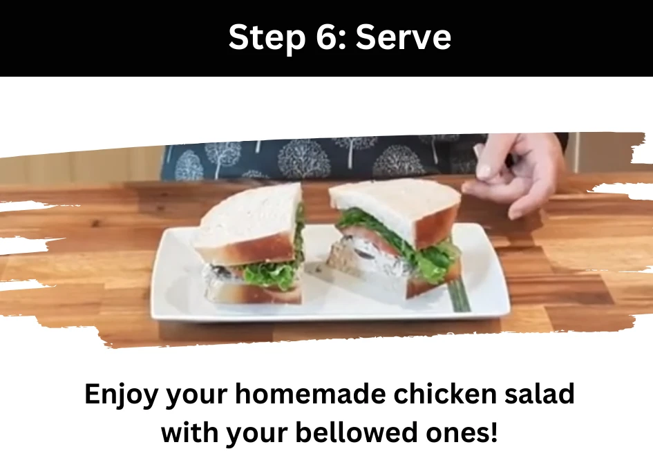 Step 6: Serve
