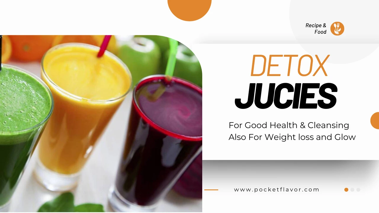 3 Detox Juices for Weight Loss, Cleansing & Glow