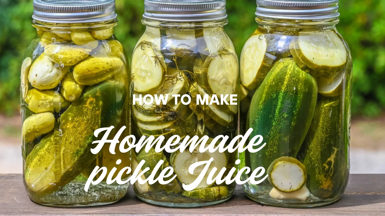 Homemade Pickle Juice Recipe (Step by Step)